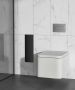 SaniClear Toiletborstelset Hide | Inbouw | Mat zwart - Thumbnail 3