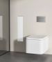 SaniClear Toiletborstelset Hide | Inbouw | Met rolhouder | Mat wit - Thumbnail 3