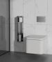 SaniClear Toiletborstelset Hide | Inbouw | Met rolhouder | RVS - Thumbnail 2