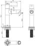 Sanisupply Fonteinkraan | Opbouw | Koudwater kraan | Standaard model | 1-hendel | Rond - Thumbnail 2