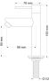 Sanisupply Fonteinkraan | Opbouw | Koudwater kraan | Standaard model | 1-hendel | Rond - Thumbnail 3