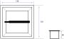Sanisupply inbouw rolhouder 13.5x13x9 cm mat zwart - Thumbnail 4