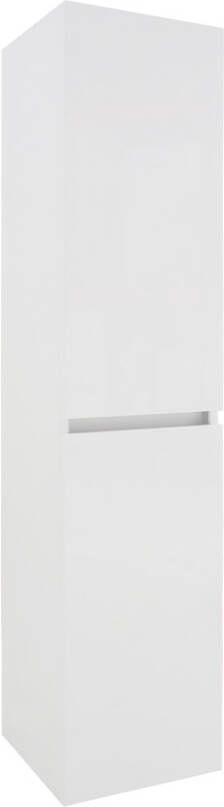Sanisupply paris kolomkast 160 cm 2 deuren wit mat