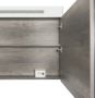 Sanisupply Spiegelkast Vigo | 100x70 cm | 2 Deuren | Directe LED verlichting | Eiken - Thumbnail 4