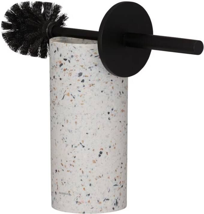 Sealskin Toiletborstel Blend | Vrijstaand | Incl.Houder | Keramiek | Terrazzo