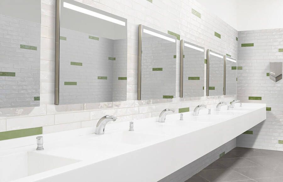 Sottocer Harmony Wandtegel | 7.5x30 cm | Glans Wit