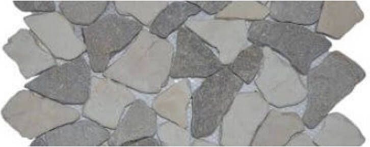 Stabigo Mosaic Mix light gray cream 30x30 cm