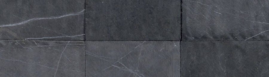 Stabigo Parquet 10x10 Grey Tumble mozaiek 30x30 cm grijs mat