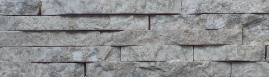 Stabigo Wall Cladding 03 Cream steenstrips 10x50 cm creme mat