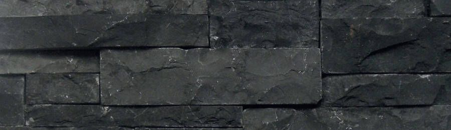 Stabigo Wall Cladding 04 Grey steenstrips 20x50 cm grijs mat