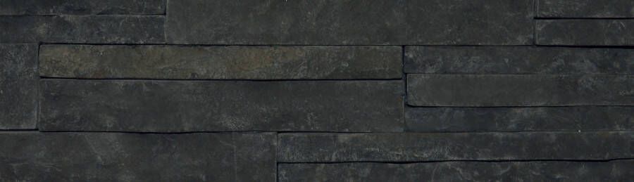 Stabigo Wall Cladding 07 Grey steenstrips 15x50 cm grijs mat
