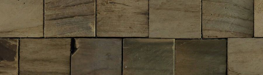 Stabigo Wood panels 09 5x5 houtpaneel 30x30 cm bruin mat