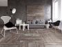 Tagina Rivamanchina Grafite vloertegel hout look 20x120 cm eiken donker mat - Thumbnail 3