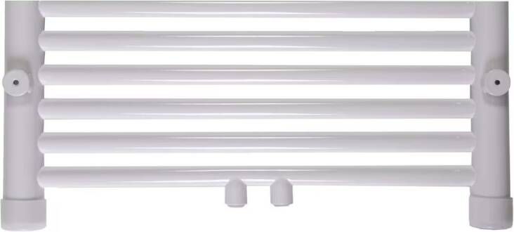 Thermrad Handdoekradiator Tone | 120x55 cm | CV radiator | Onder | 580 Watt | Wit