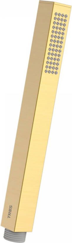 Tres Regendouche set Cuadro | Inbouw | Mengkraan | 2-weg | Vierkant | 24k Goud mat