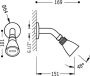 Tres Hoofddouche ECO | 5 cm | Incl.Muurarm | Rond | Chroom - Thumbnail 2