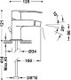 Tres Flat bidet opbouw met automatische afvoer chroom - Thumbnail 2