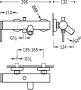 Tres Monoterm thermostatische badmengkraan incl. badset chroom 06217801 - Thumbnail 5