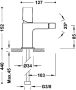 Tres Project bidet opbouw met automatische afvoer chroom - Thumbnail 2
