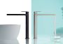 Tres Wastafelkraan Project | Opbouw | Mengkraan | Hoog model | 1-hendel | Rond | Zwart mat - Thumbnail 2