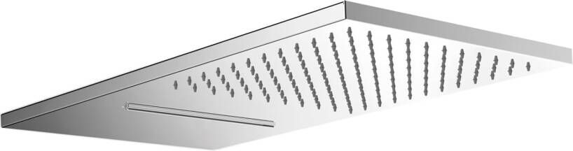 Tres Regendouche set Block System | Inbouw | Thermostaatkraan | 3-weg | Vierkant | Chroom