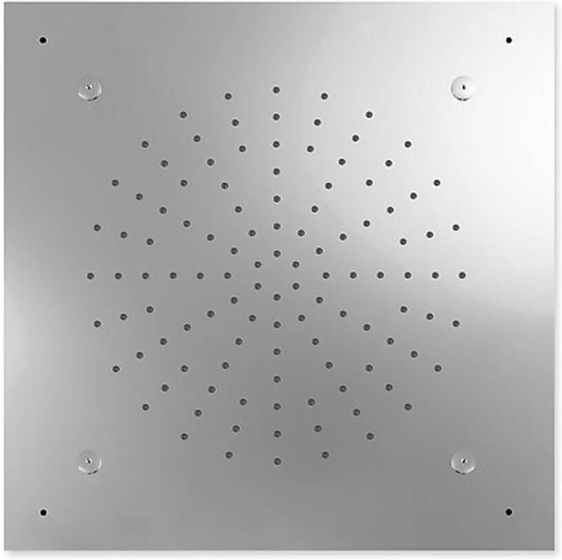 Tres Regendouche set electronisch Shower technology | Inbouw | Thermostaatkraan | 4-weg | Vierkant | Chroom