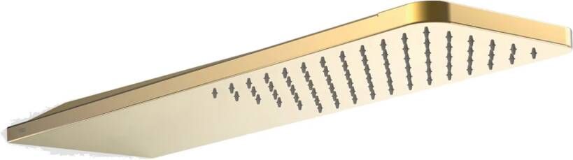 Tres Regendouche set Loft | Inbouw | Mengkraan | 2-weg | Vierkant | 24k Goud glans
