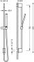 Tres Selection glijstang set 76 cm vierkant chroom - Thumbnail 2