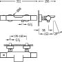 Tres Study bad thermostaatkraan waterval met handdouche opbouw rond zwart mat - Thumbnail 2