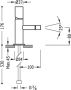 Tres Bidetkraan Study | Opbouw | Mengkraan | 1-knop | Rond | Chroom - Thumbnail 2