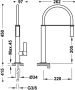 Tres Keukenkraan Top | Opbouw | 360° Draaibaar | Uitrekbare sproeier | Mengkraan | 1-hendel | Rond | RVS look - Thumbnail 2