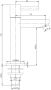 Wiesbaden Fonteinkraan Amador XL | Opbouw | Koudwater kraan | Standaard model | Rond | Chroom - Thumbnail 3
