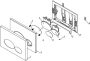 Wiesbaden Bedienpaneel X10 | Dualflush | Voor inbouwreservoir | 2 knops | RVS | Mat zwart - Thumbnail 3