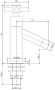 Wiesbaden Fonteinkraan Brizo | Opbouw | Koudwater kraan | Standaard model | Cross | Chroom - Thumbnail 3
