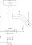 Wiesbaden Fonteinkraan Carine | Opbouw | Koudwater kraan | Standaard model | Cross | Chroom - Thumbnail 4
