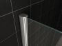 Wiesbaden Inloopdouche Miami 130x200cm Antikalk Helder Glas Chroom Profiel 10mm Veiligheidsglas Easy Clean - Thumbnail 15