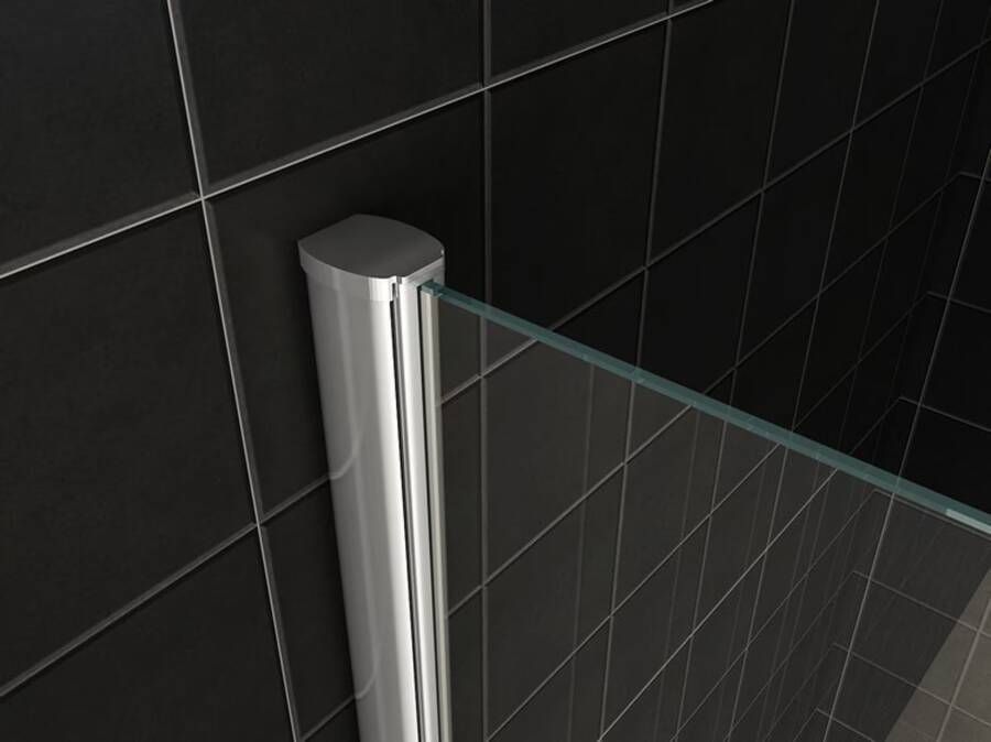 Wiesbaden Comfort inloopdouche helder glas 160x200 cm