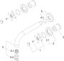 Wiesbaden Wastafelkraan Inbouw Cross Afbouwdeel Mengkraan Rond Geborsteld Staal 2 Knops 20 cm Uitloop - Thumbnail 3