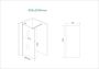 Wiesbaden Glasplaat Slim | 90x200 cm | Nano | Vintage bronsglas - Thumbnail 2