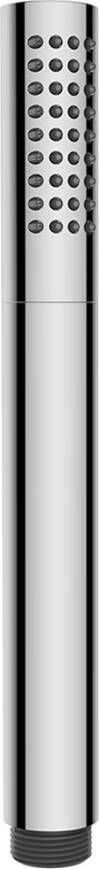 Wiesbaden Glijstang set UniMatch | 75 cm | Incl.Handdouche en Doucheslang | Messing | Rond | Chroom