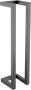 Wiesbaden Handdoek rek Loft | 50 cm | Wandmontage | Staal | Vierkant | Gunmetal - Thumbnail 2