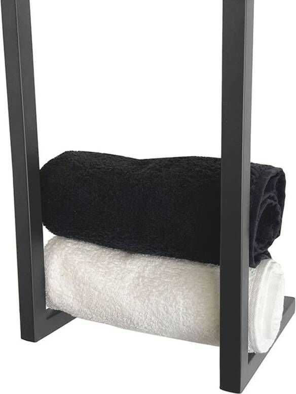 Wiesbaden Handdoek rek Loft | Wandmontage | 95 cm | Gunmetal