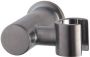 Wiesbaden Handdoucheset UniMatch | 1 Stand | Kantelbaar | Rond | Gunmetal - Thumbnail 2