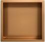 Wiesbaden Wandnis Demis | Inbouw | 30x30x10 cm | 1 vak | Geborsteld brons koper PVD - Thumbnail 2