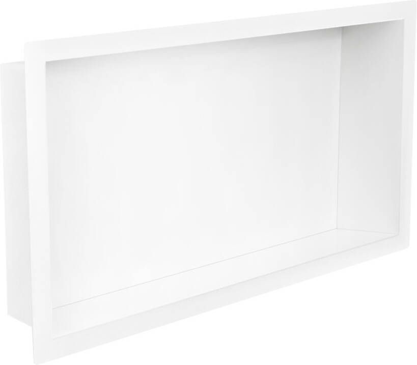 Wiesbaden Wandnis Demis | Inbouw | 30x60x7 cm | 1 vak | Wit mat