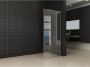 Wiesbaden Inloopdouche Less | 100x200 cm | Nano-coating | Incl.Stabilisatiestang | Helder glas | Mat Zwart beslag - Thumbnail 2