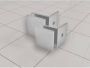 Wiesbaden Inloopdouche Less | 80x200x0.8 cm | Vintage bronsglas | Chroom beslag - Thumbnail 3