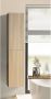 Wiesbaden Kolomkast Ribbella | Greeploos | 2 deuren | 160x36x30 cm | naturel eik - Thumbnail 2