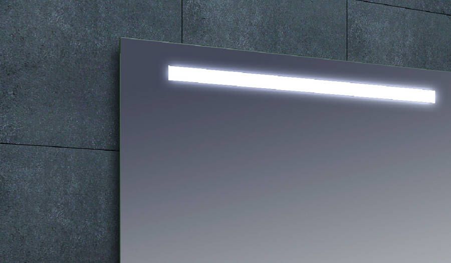 Wiesbaden Line Spiegel met LED verlichting 100x80 cm