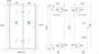 Wiesbaden Douchedeur Nisdeur Vouwdeur Links 90x202cm Antikalk Helder Glas Chroom Profiel 8mm Veiligheidsglas - Thumbnail 7